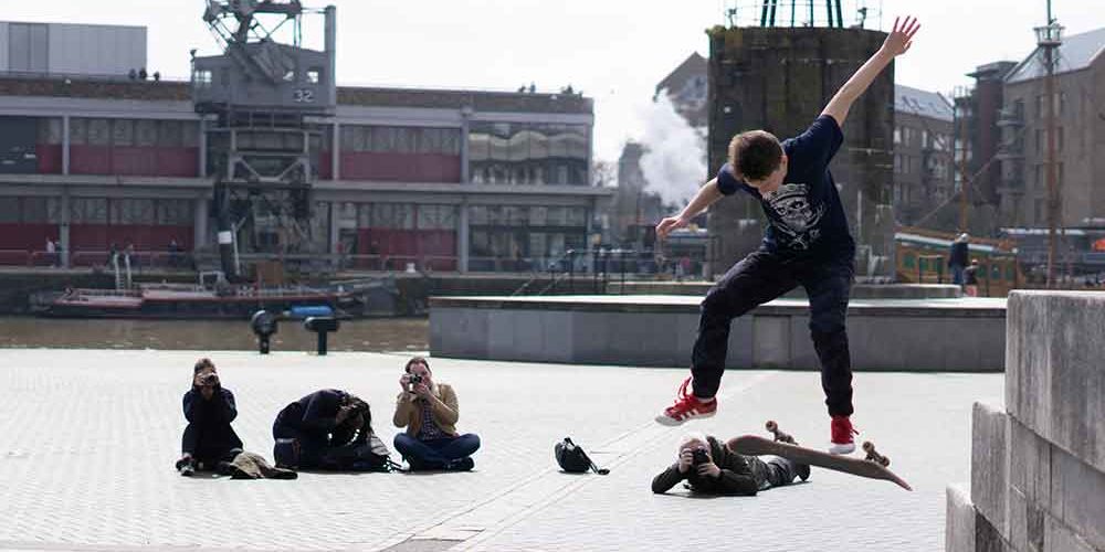 Photo-School-skateboarder-jumping